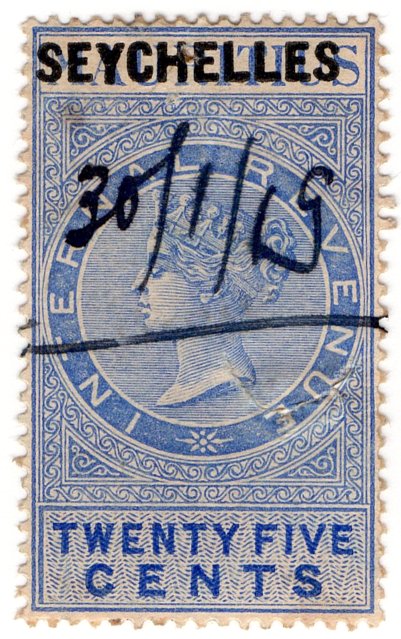 (I.B) Seychelles Revenue : Internal Revenue 25c