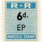 (I.B) Rhodesia Railways : Parcels Stamp 6d