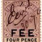 (I.B) Trinidad & Tobago Revenue : Fee Stamp 4d