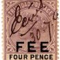 (I.B) Trinidad & Tobago Revenue : Fee Stamp 4d