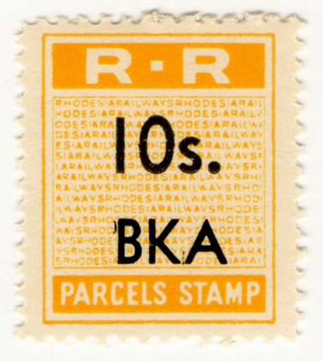 Ib Rhodesia Railways Parcels Stamp 10