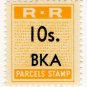 (I.B) Rhodesia Railways : Parcels Stamp 10/-