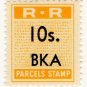 (I.B) Rhodesia Railways : Parcels Stamp 10/-