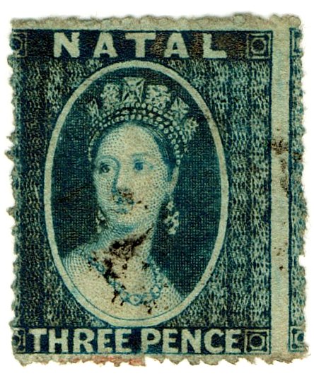 (I.B) Natal Revenue : Duty Stamp 3d