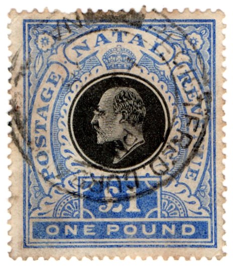 (I.B) Natal Revenue : Duty Stamp &Acirc;&pound;1