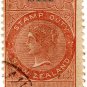 (I.B) New Zealand Revenue : Stamp Duty 6d
