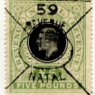 (I.B) Natal Revenue : Duty Stamp £5