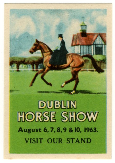 (I.B) Ireland Cinderella : Dublin Horse Show 1963