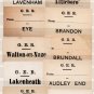 (I.B) Great Eastern Railway : Parcel Label Collection
