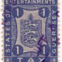 (I.B) Guernsey Revenue : Entertainments 1d
