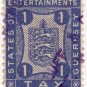 (I.B) Guernsey Revenue : Entertainments 1d