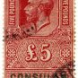 (I.B) George V Revenue : Consular Service £5