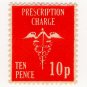 (I.B) Elizabeth II Revenue : Prescription Charge 10p