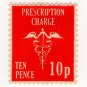(I.B) Elizabeth II Revenue : Prescription Charge 10p