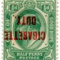 (I.B) Cape of Good Hope Revenue : Cigarette Duty ½d (inv)