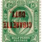 (I.B) Cape of Good Hope Revenue : Cigarette Duty ½d (inv)