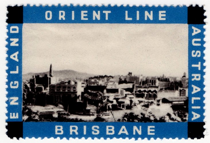 (I.B) Australia Cinderella : Orient Line (Brisbane)