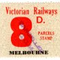 (I.B) Australia - Victoria Railways : Parcels 8d