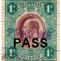 (I.B) Transvaal Revenue : Pass 1/-