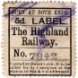 (I.B) The Highland Railway : Newspapers 5d