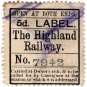 (I.B) The Highland Railway : Newspapers 5d