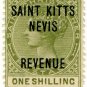 (I.B) St Kitts & Nevis Revenue : Duty 1/-