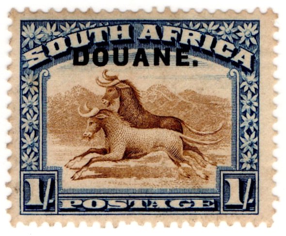 (I.B) South Africa Revenue : Customs Duty 1/-