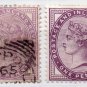 (I.B) QV Postal : SG 171 - 1d Lilac (14 dot) Liverpool Squared-Circle