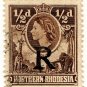 (I.B) Northern Rhodesia Revenue : Duty Stamp ½d