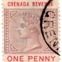 (I.B) Grenada Revenue : Duty Stamp 1d (postal)