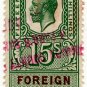 (I.B) George V Revenue : Foreign Bill 15/-