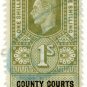 (I.B) George VI Revenue : County Courts (Northern Ireland) 1/-