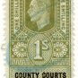 (I.B) George VI Revenue : County Courts (Northern Ireland) 1/-