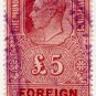 (I.B) George VI Revenue : Foreign Bill &Acirc;&pound;5