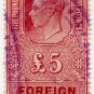 (I.B) George VI Revenue : Foreign Bill &Acirc;&pound;5