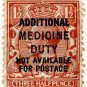 (I.B) George V Revenue : Additional Medicine Duty 1½d
