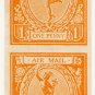 (I.B) George V Cinderella : Mercury Airmail Essay 1d