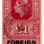 (I.B) Elizabeth II Revenue : Foreign Service &Acirc;&pound;1