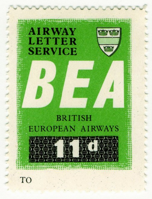 (I.B) Cinderella Collection : BEA Airway Letter Service 11d
