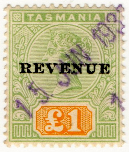 (I.B) Australia - Tasmania Revenue : Stamp Duty &Acirc;&pound;1