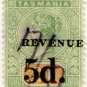 (I.B) Australia - Tasmania Revenue : Stamp Duty 5d on &Acirc;&pound;1