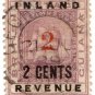 (I.B) British Guiana Revenue : Inland Revenue 2c OP (postal)