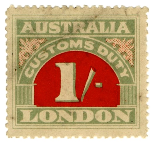 (I.B) Australia Revenue : Customs Duty 1/-