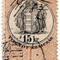 (I.B) Austria/Hungary Revenue : Stempelmarke 15 kr