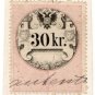 (I.B) Austria/Hungary Revenue : Stempelmarke 30 kr