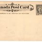 (I.B) Canada Postal : Postcard 1c