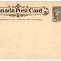 (I.B) Canada Postal : Postcard 1c