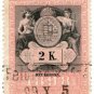 (I.B) Austria/Hungary Revenue : Stempelmarke 2K