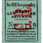 (I.B) Caledonian Railway : Newspaper Parcel