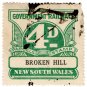 (I.B) Australia - NSW Railways Parcel 4d (Broken Hill)